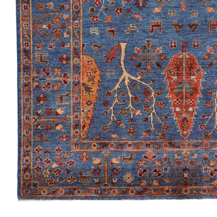 Detail image of 4' 11 x 6' 11 Hand Knotted Ariana Ziegler Rug