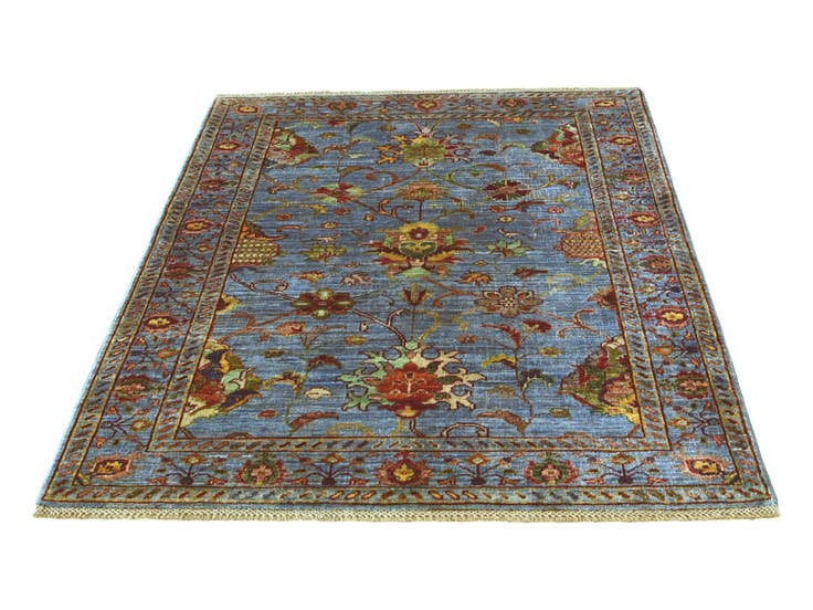 Detail image of 3' 6 x 5' Hand Knotted Ariana Ziegler Rug