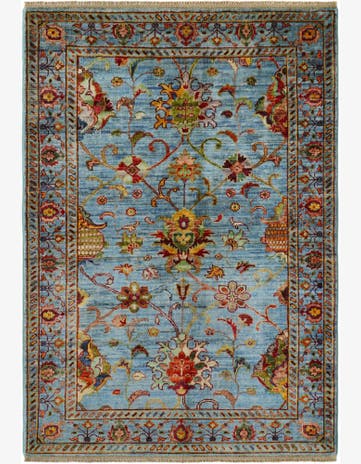 3' 6 x 5' Hand Knotted Ariana Ziegler Rug