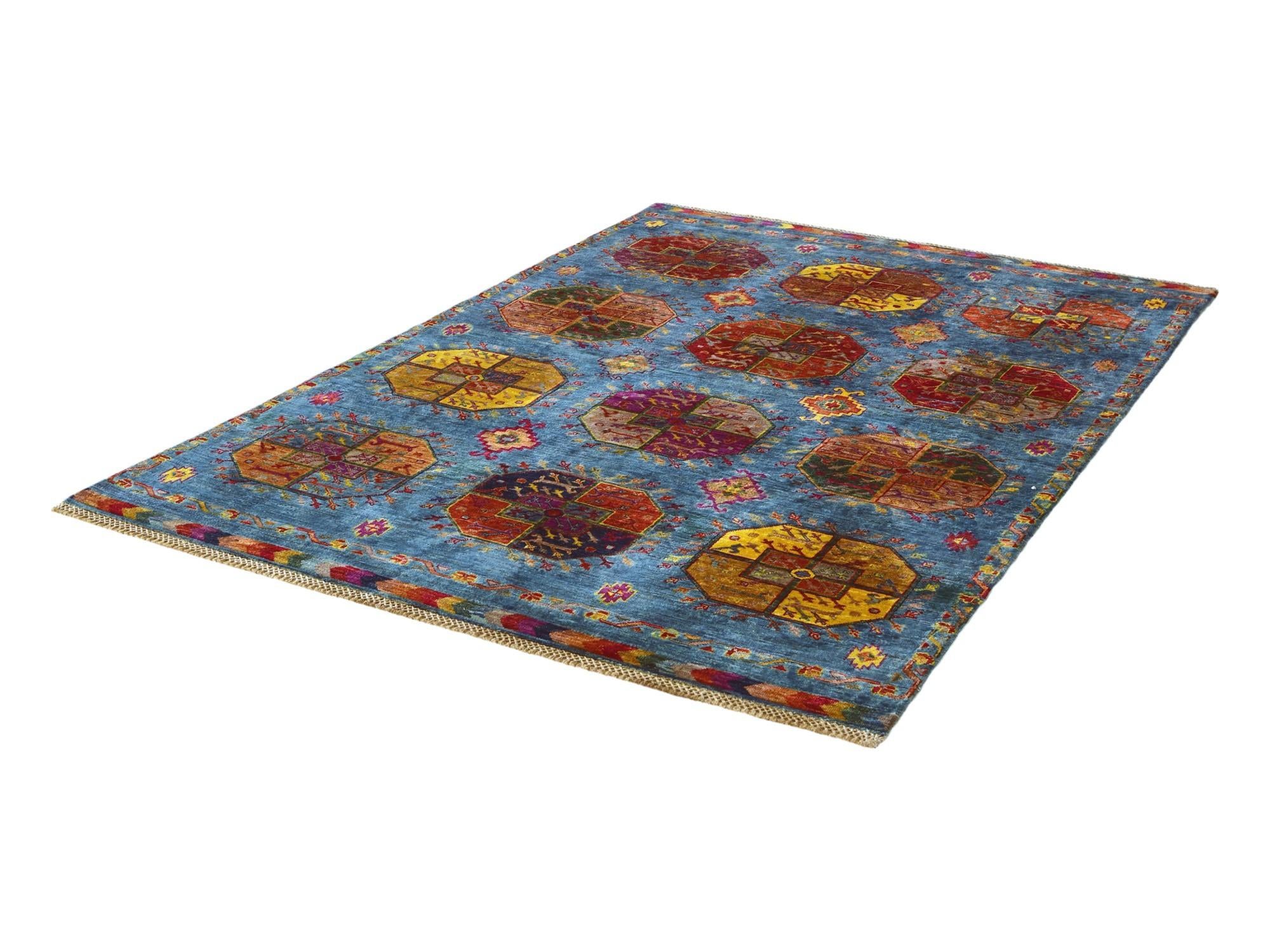 5' 1 x 7' 3 Hand Knotted Ariana Ziegler Rug