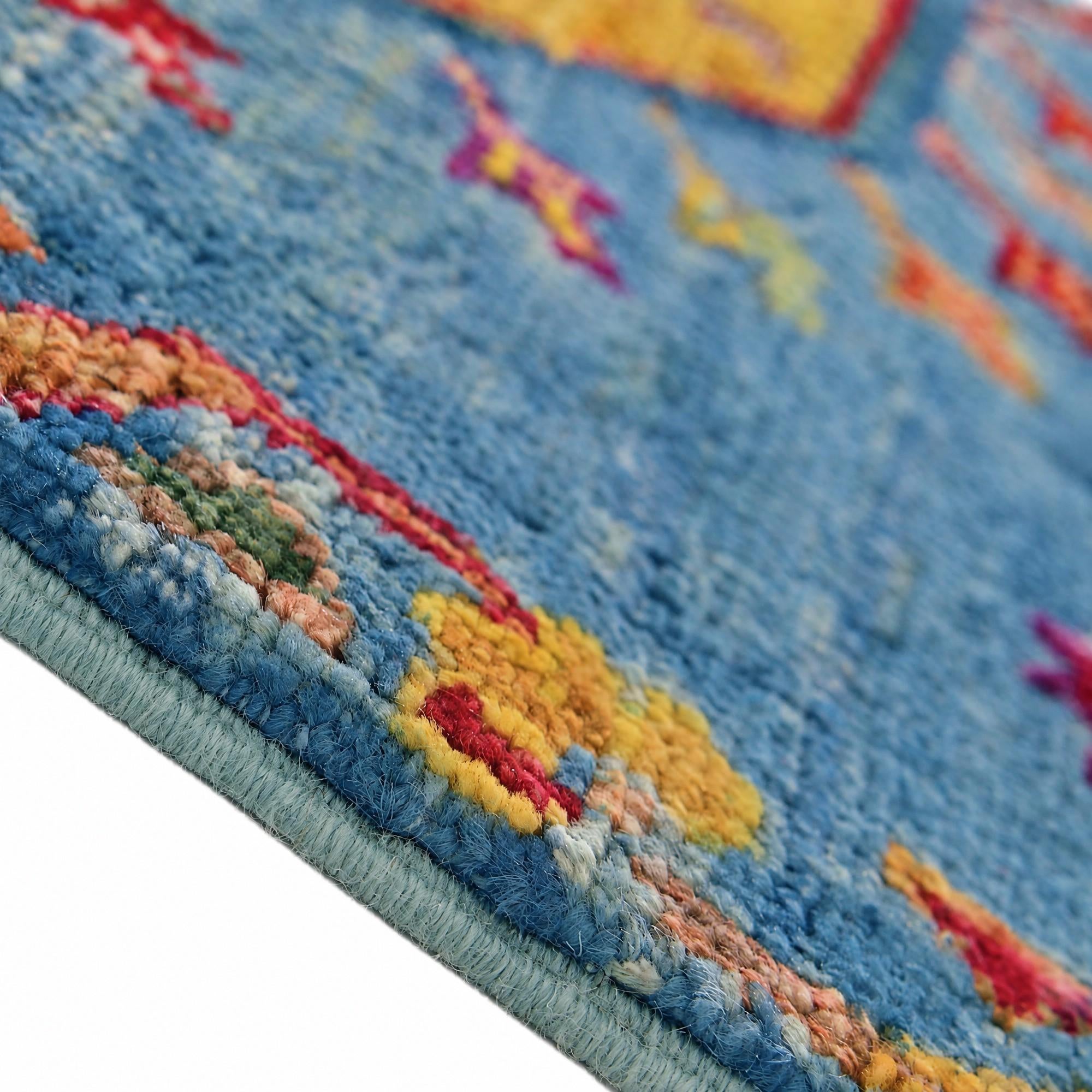 155cm x 220cm Hand Knotted Ariana Ziegler Rug