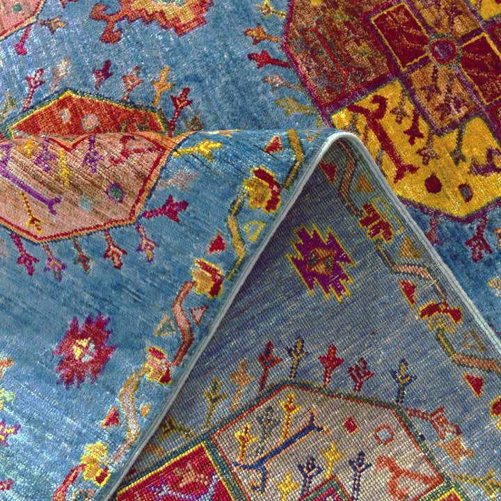 5' 1 x 7' 3 Hand Knotted Ariana Ziegler Rug
