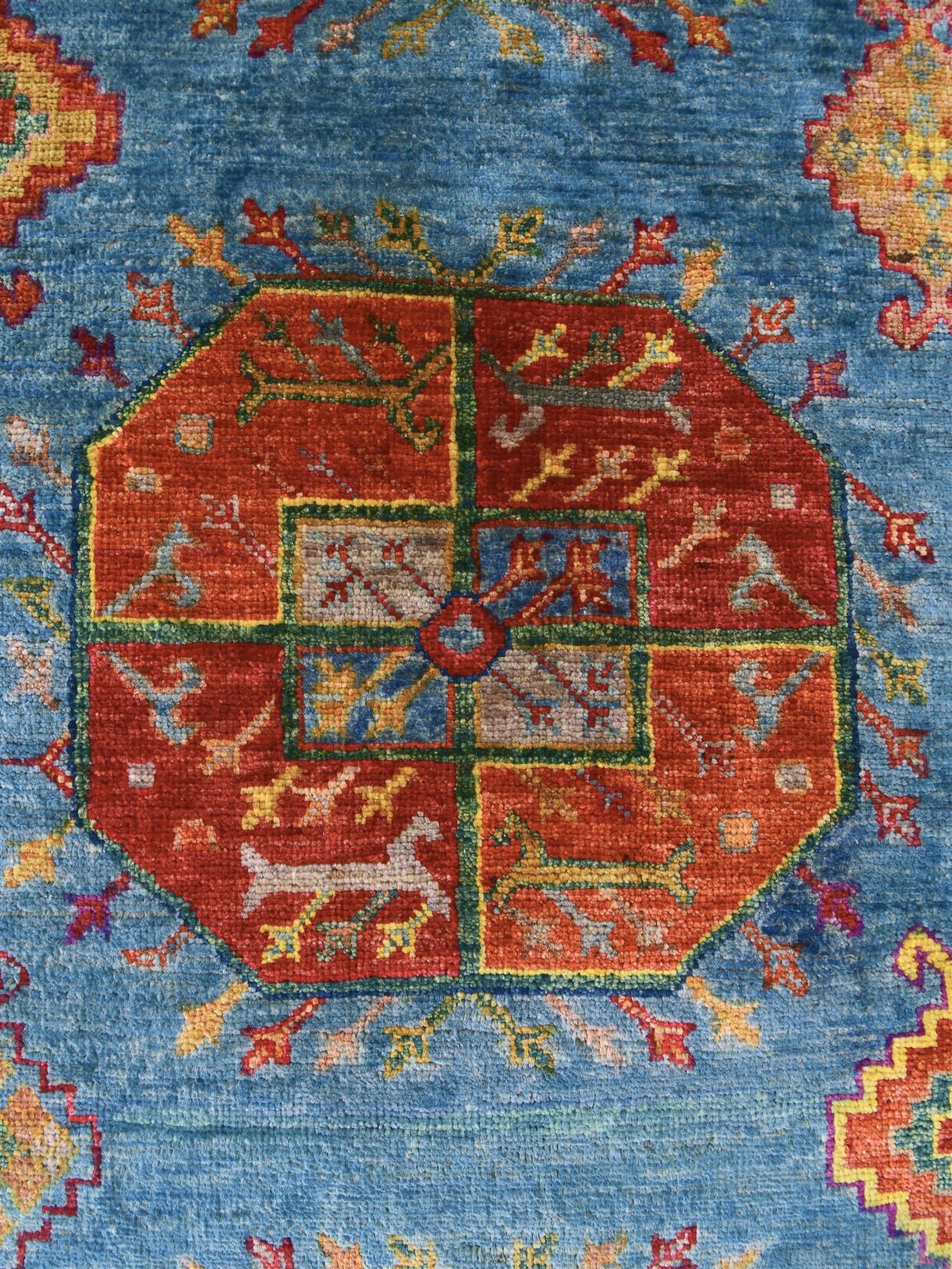 5' 1 x 7' 3 Hand Knotted Ariana Ziegler Rug