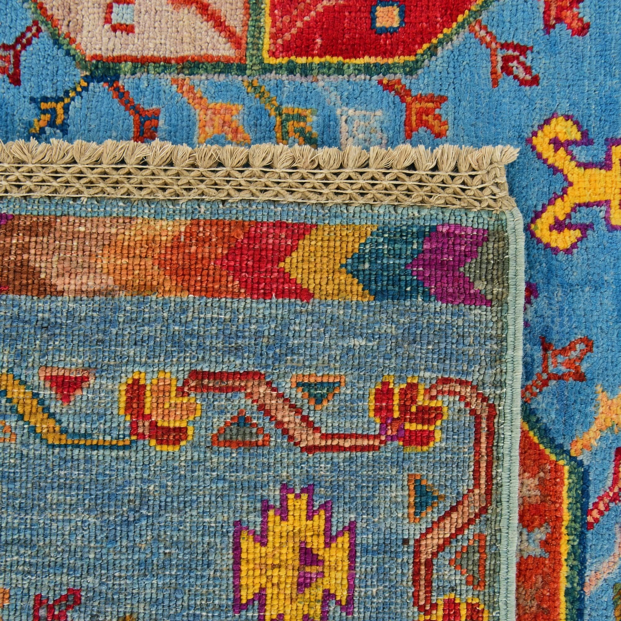 155cm x 220cm Hand Knotted Ariana Ziegler Rug