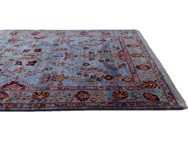 Detail image of 4' 11 x 6' 8 Hand Knotted Ariana Ziegler Rug
