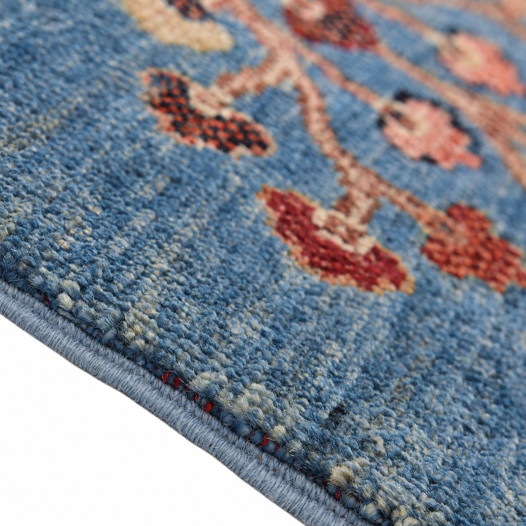 155cm x 215cm Hand Knotted Ariana Ziegler Rug