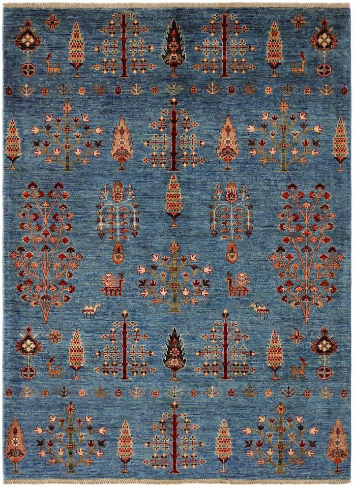 5' 2 x 7' Hand Knotted Ariana Ziegler Rug