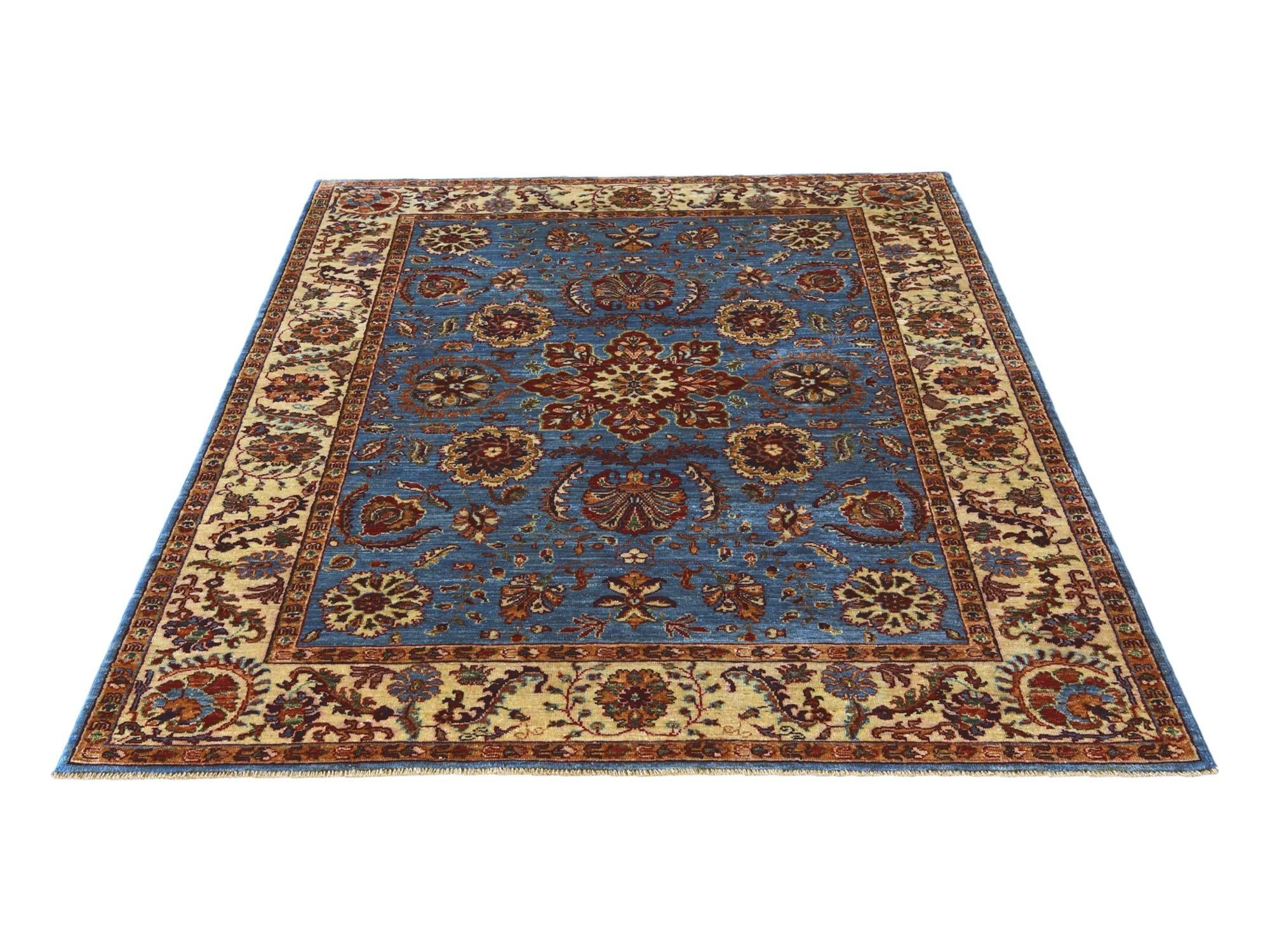 5' x 7' 2 Hand Knotted Ariana Ziegler Rug