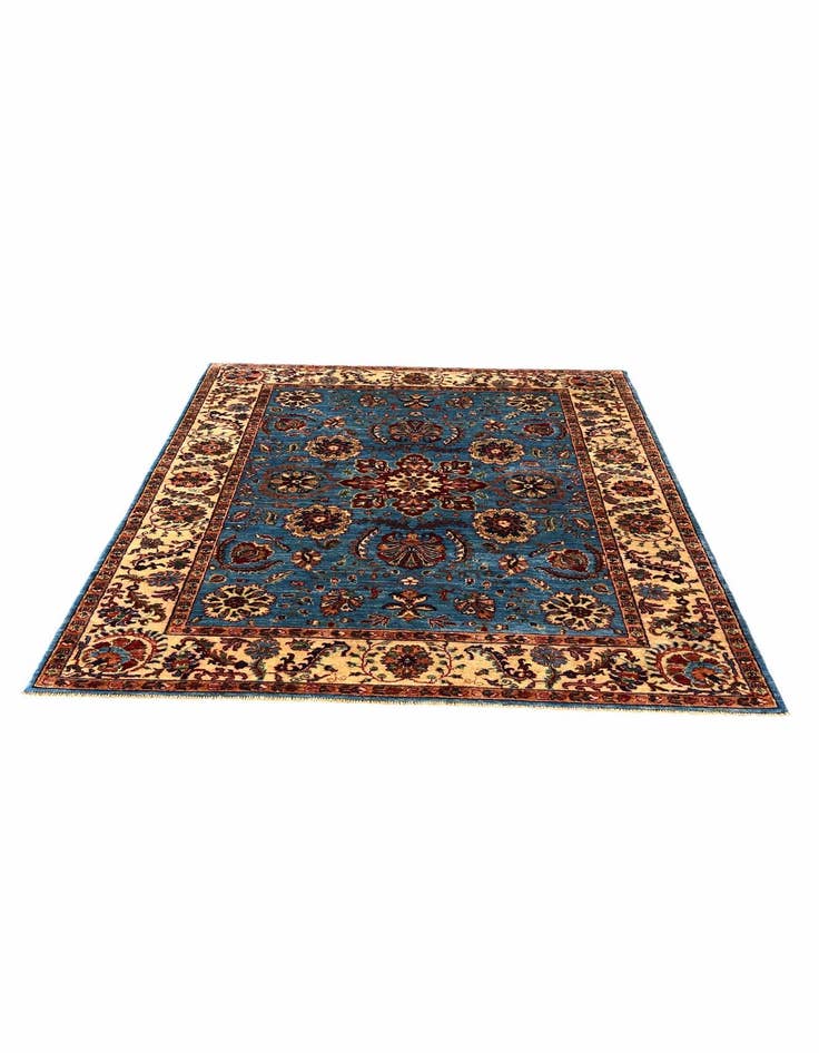 Detail image of 5' x 7' 2 Hand Knotted Ariana Ziegler Rug