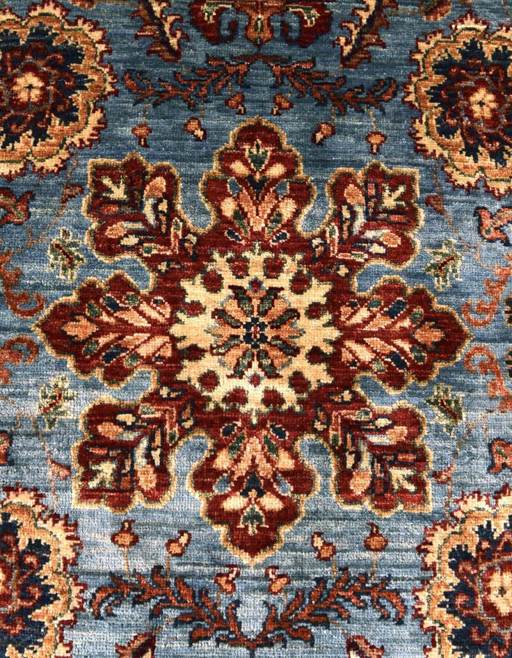 Detail image of 5' x 7' 2 Hand Knotted Ariana Ziegler Rug
