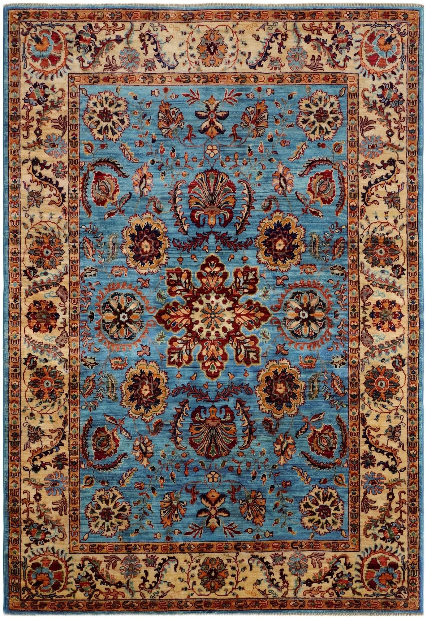 5' x 7' 2 Hand Knotted Ariana Ziegler Rug