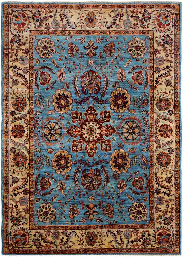 5' x 7' 2 Hand Knotted Ariana Ziegler Rug