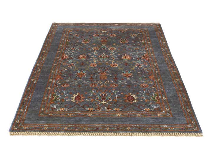 4' 1 x 6' 2 Hand Knotted Ariana Ziegler Rug