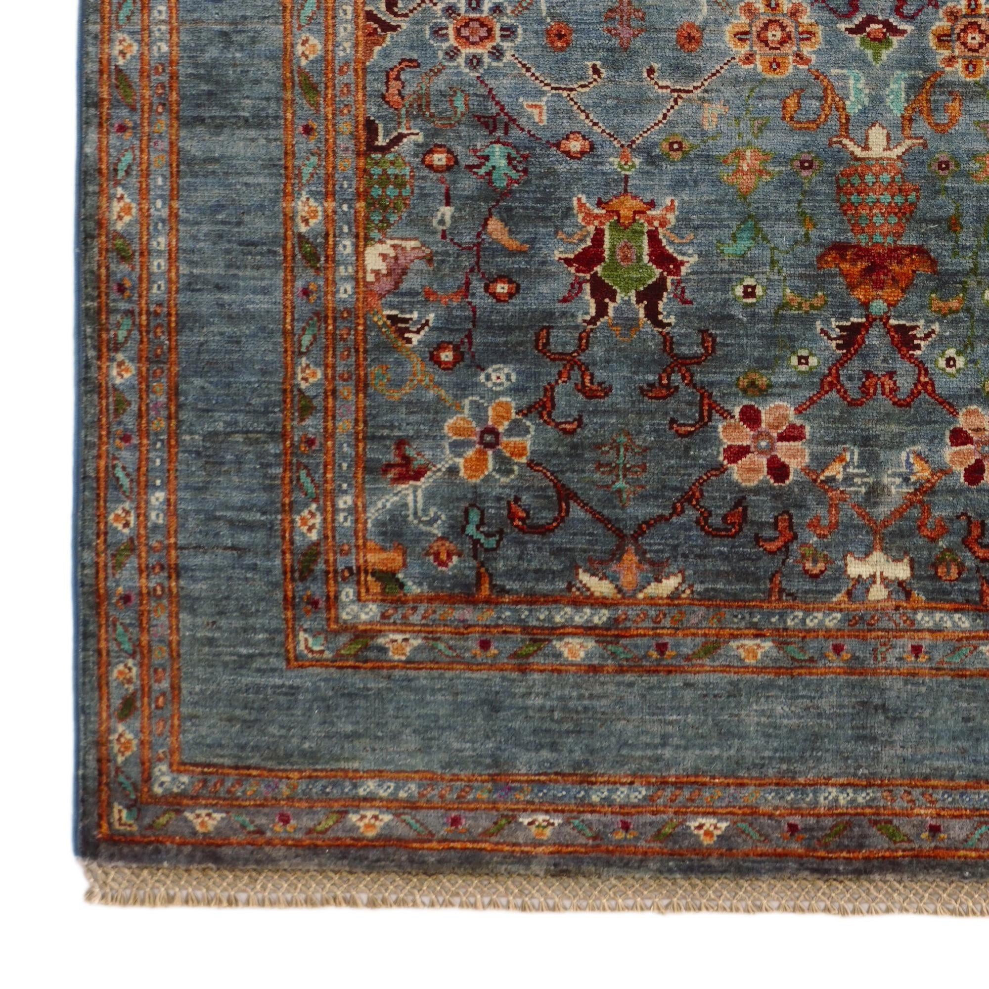 4' 1 x 6' 2 Hand Knotted Ariana Ziegler Rug