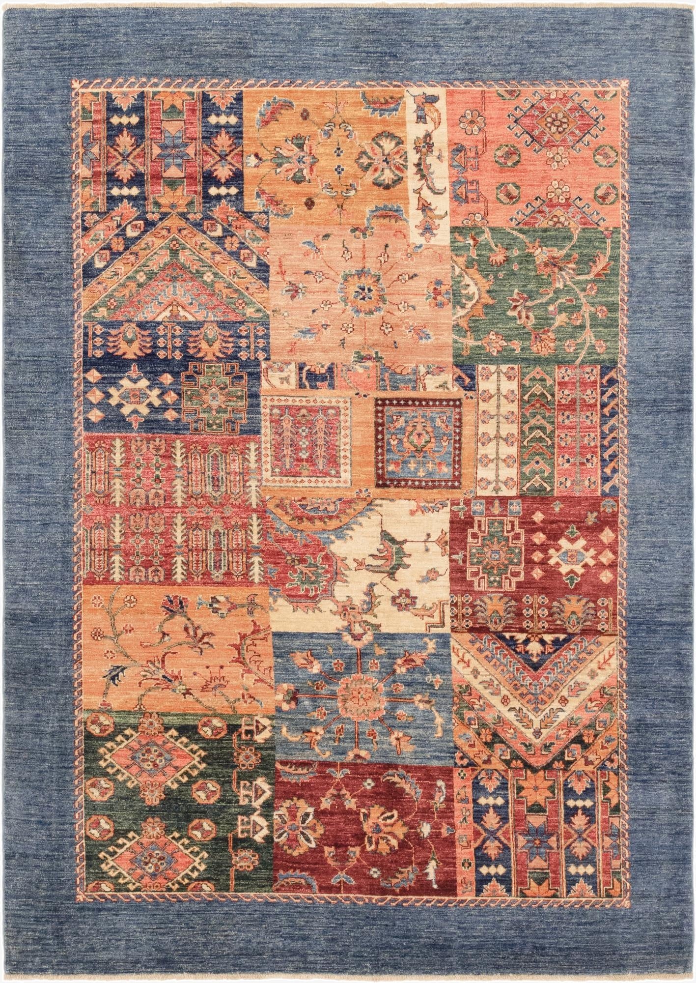 5' 7 x 8'  Hand Knotted Ariana Ziegler Rug