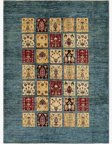 4' 10 x 6' 8 Hand Knotted Ariana Ziegler Rug