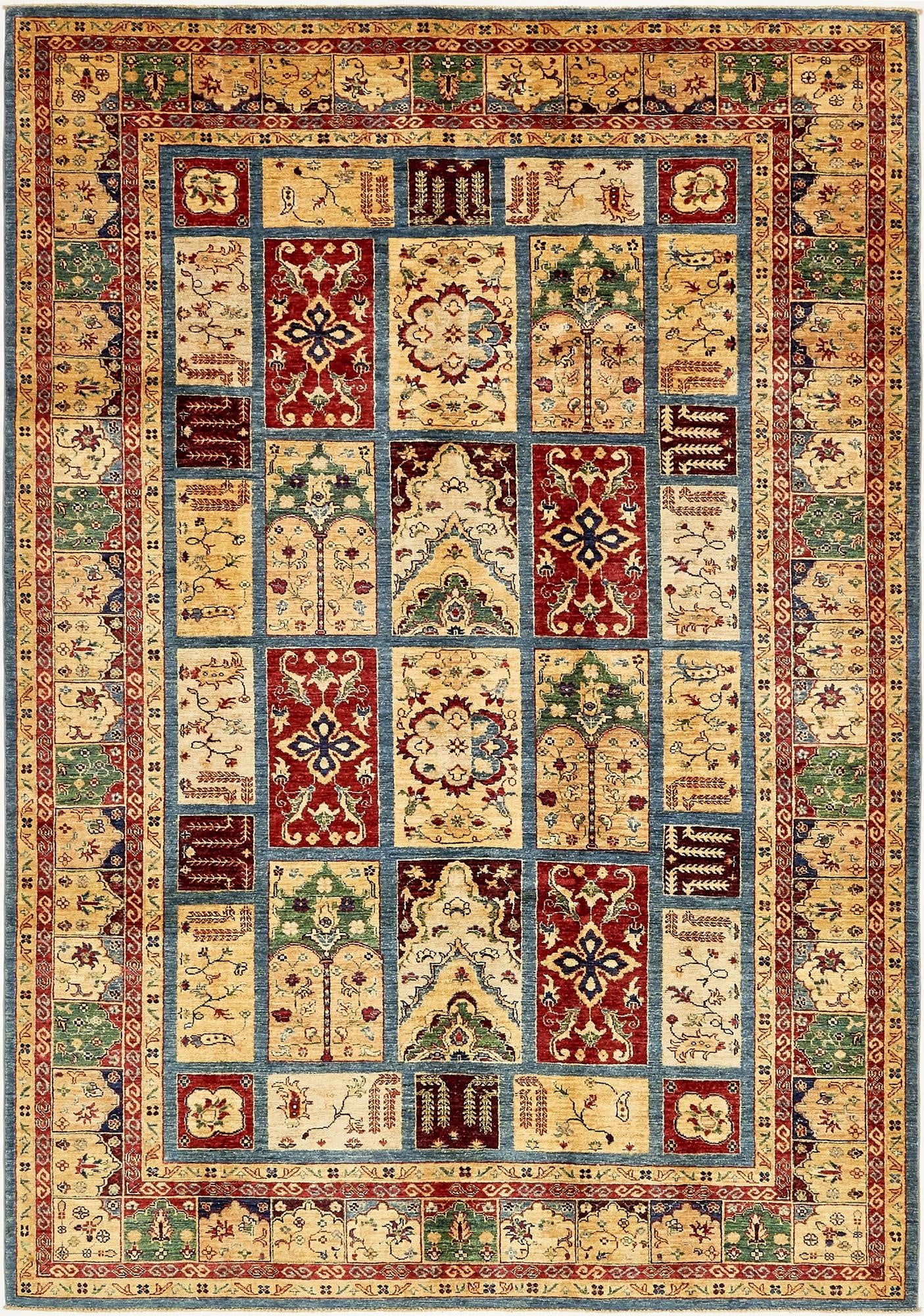 6' 10 x 9' 10  Hand Knotted Ariana Ziegler Rug