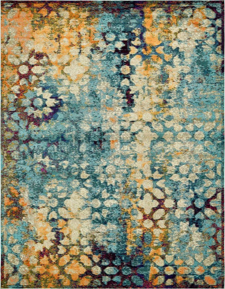 Detail image of 10' 6 x 16' 5 Washable Arte Rug