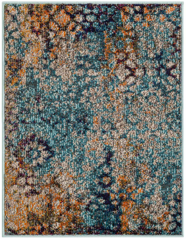 Detail image of 2' 2 x 3' Washable Arte Rug