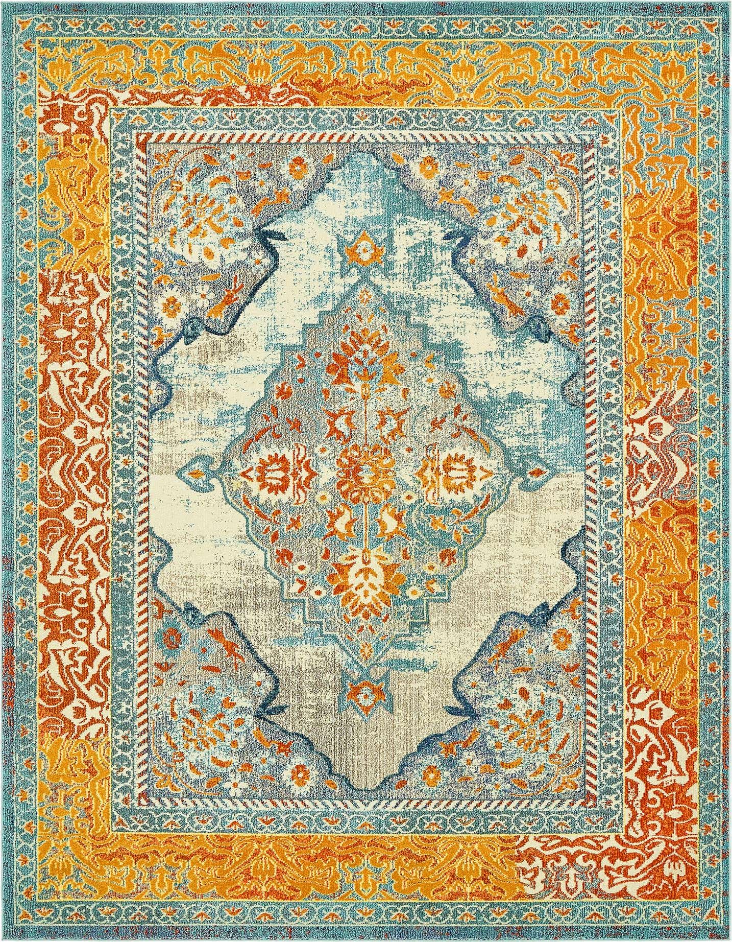 9' x 12' 2 Washable Arte Rug