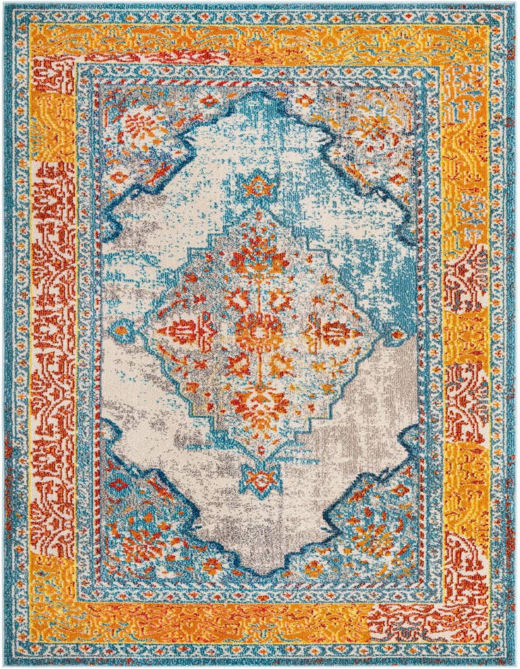 Detail image of 5' x 8' Washable Arte Rug