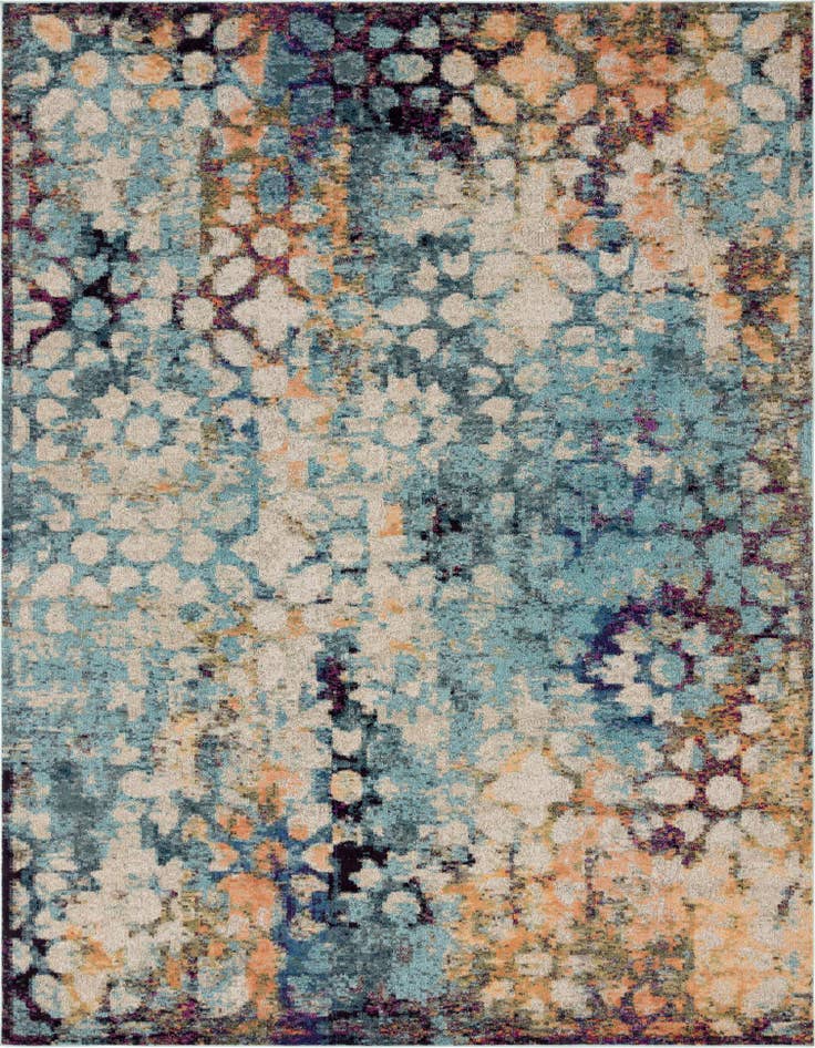 Detail image of 9' 10 x 13' Washable Arte Rug