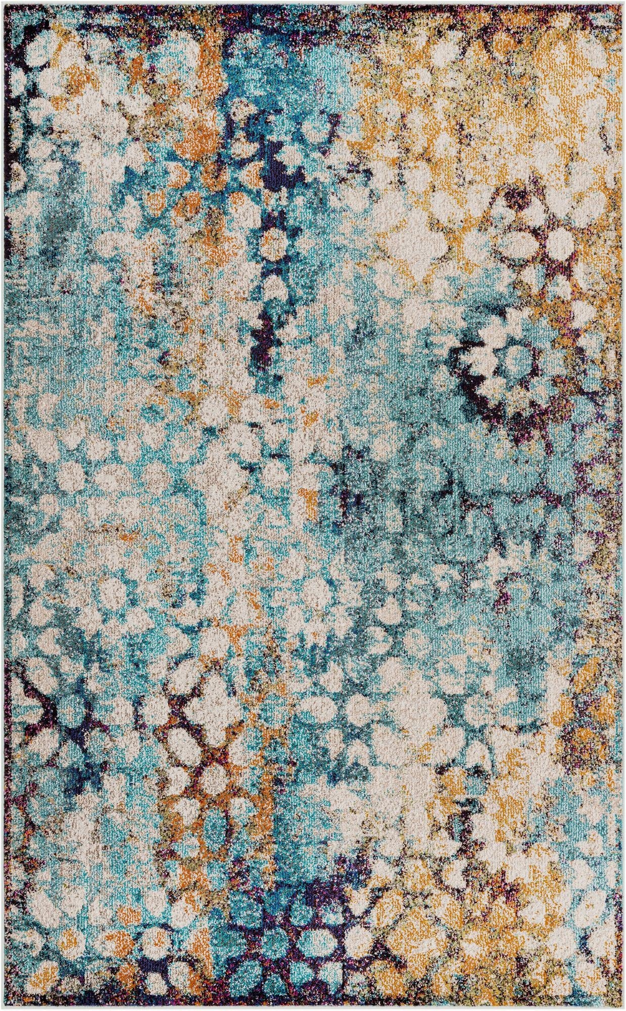 5' x 8'  Washable Arte Rug