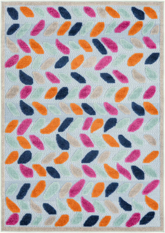 Detail image of 4' x 6' Easy-Clean Aruba Indoor / Outdoor Rug