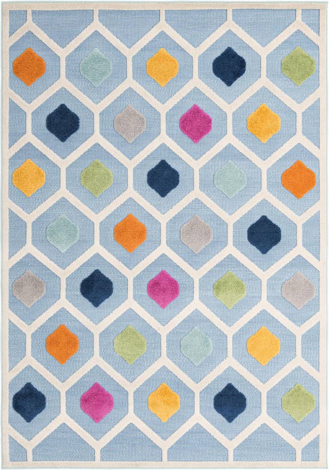 Detail image of 6' x 9' Easy-Clean Aruba Indoor / Outdoor Rug
