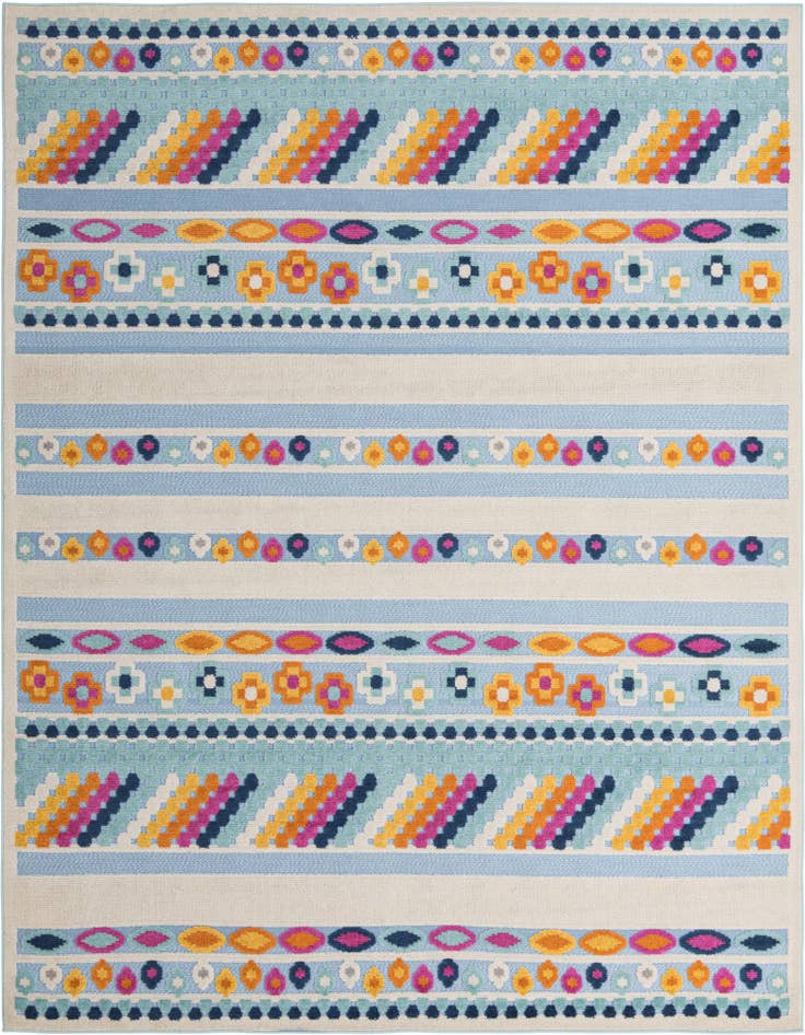 Detail image of 9' x 12' Easy-Clean Aruba Indoor / Outdoor Rug