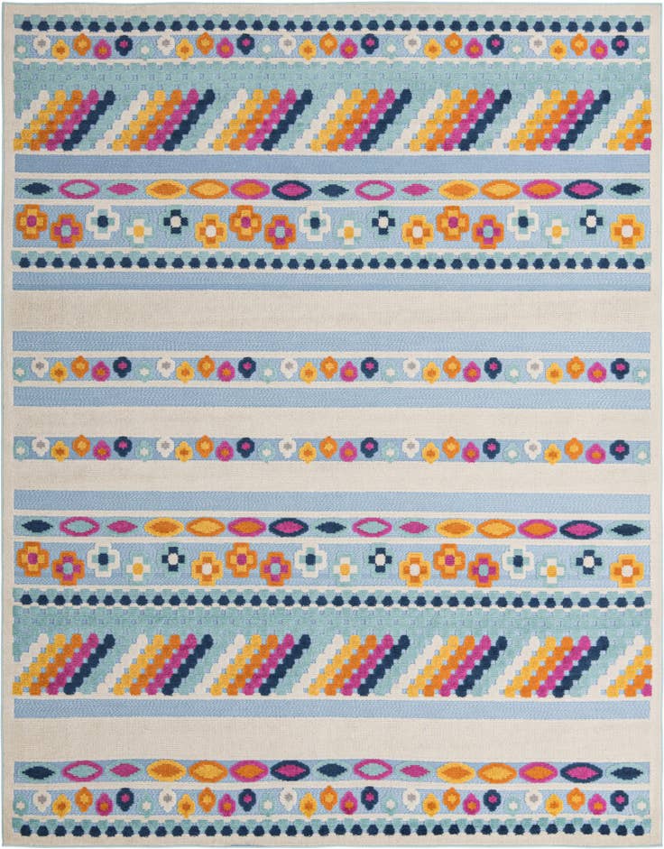 Detail image of 9' x 12' Easy-Clean Aruba Indoor / Outdoor Rug