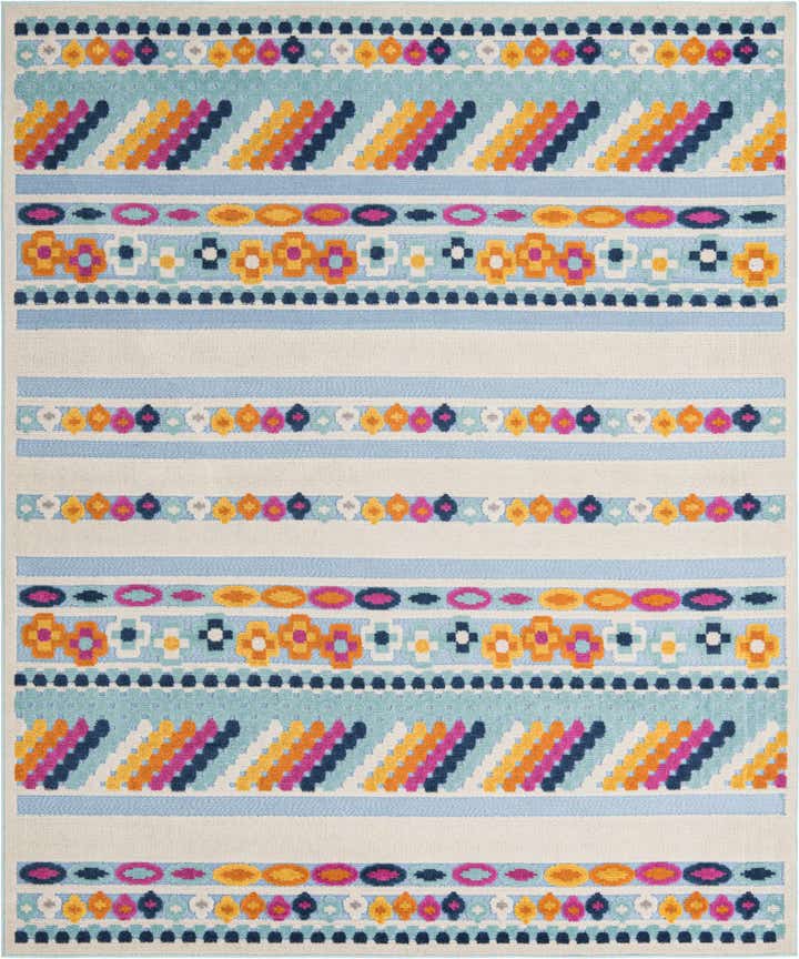 7' 10 x 10' Easy-Clean Aruba Indoor / Outdoor Rug