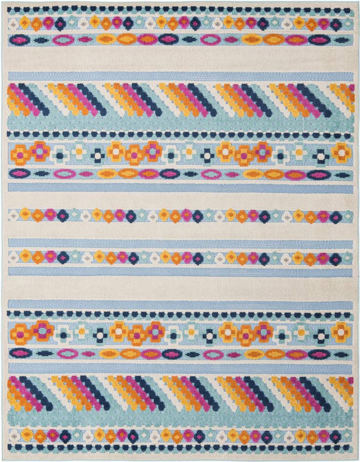 Detail image of 7' x 10' Easy-Clean Aruba Indoor / Outdoor Rug