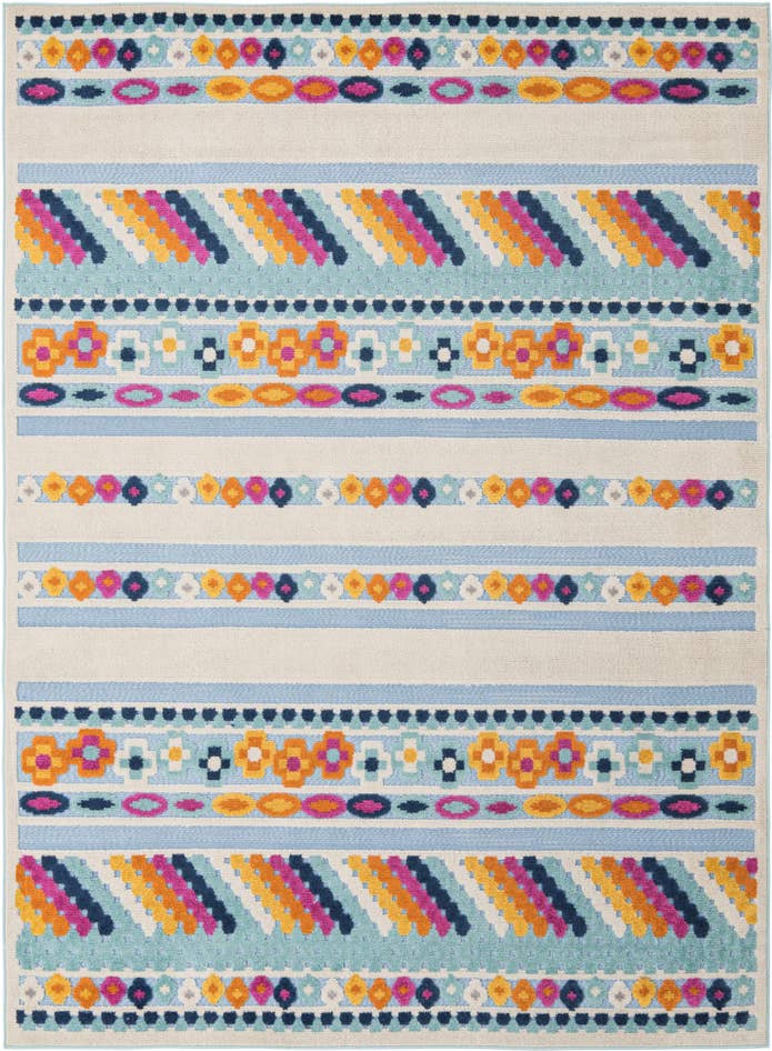 Detail image of 7' x 10' Easy-Clean Aruba Indoor / Outdoor Rug