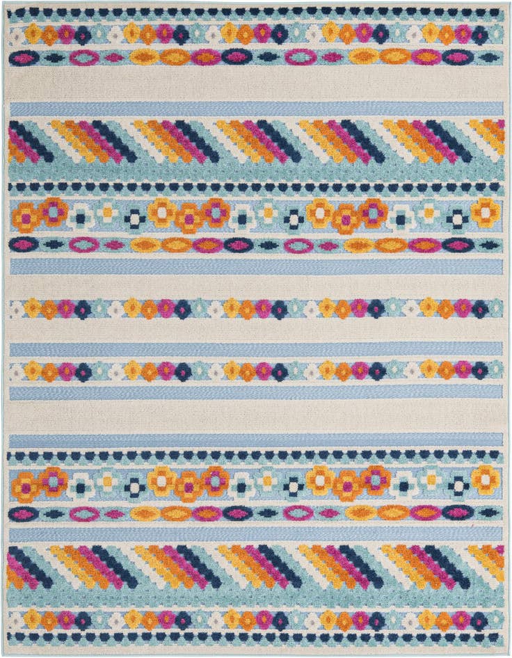 Detail image of 6' x 9' Easy-Clean Aruba Indoor / Outdoor Rug