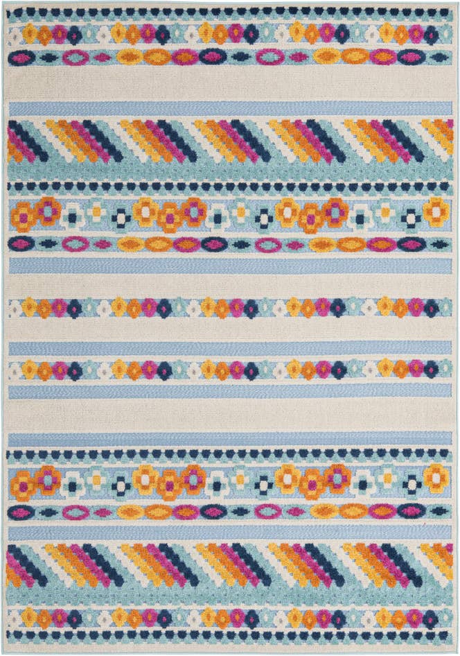 Detail image of 6' x 9' Easy-Clean Aruba Indoor / Outdoor Rug