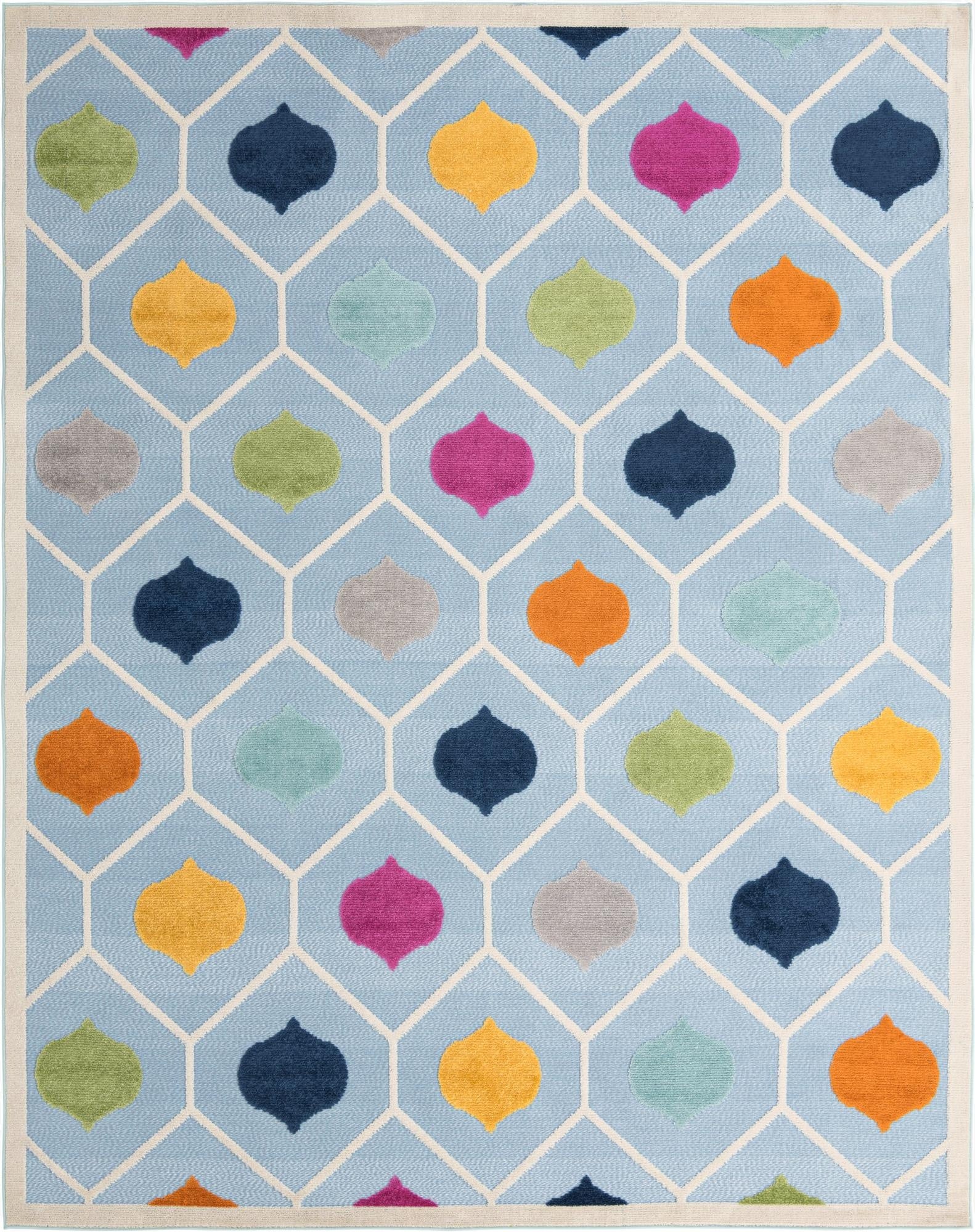 9' x 12'  Washable Aruba Indoor / Outdoor Rug