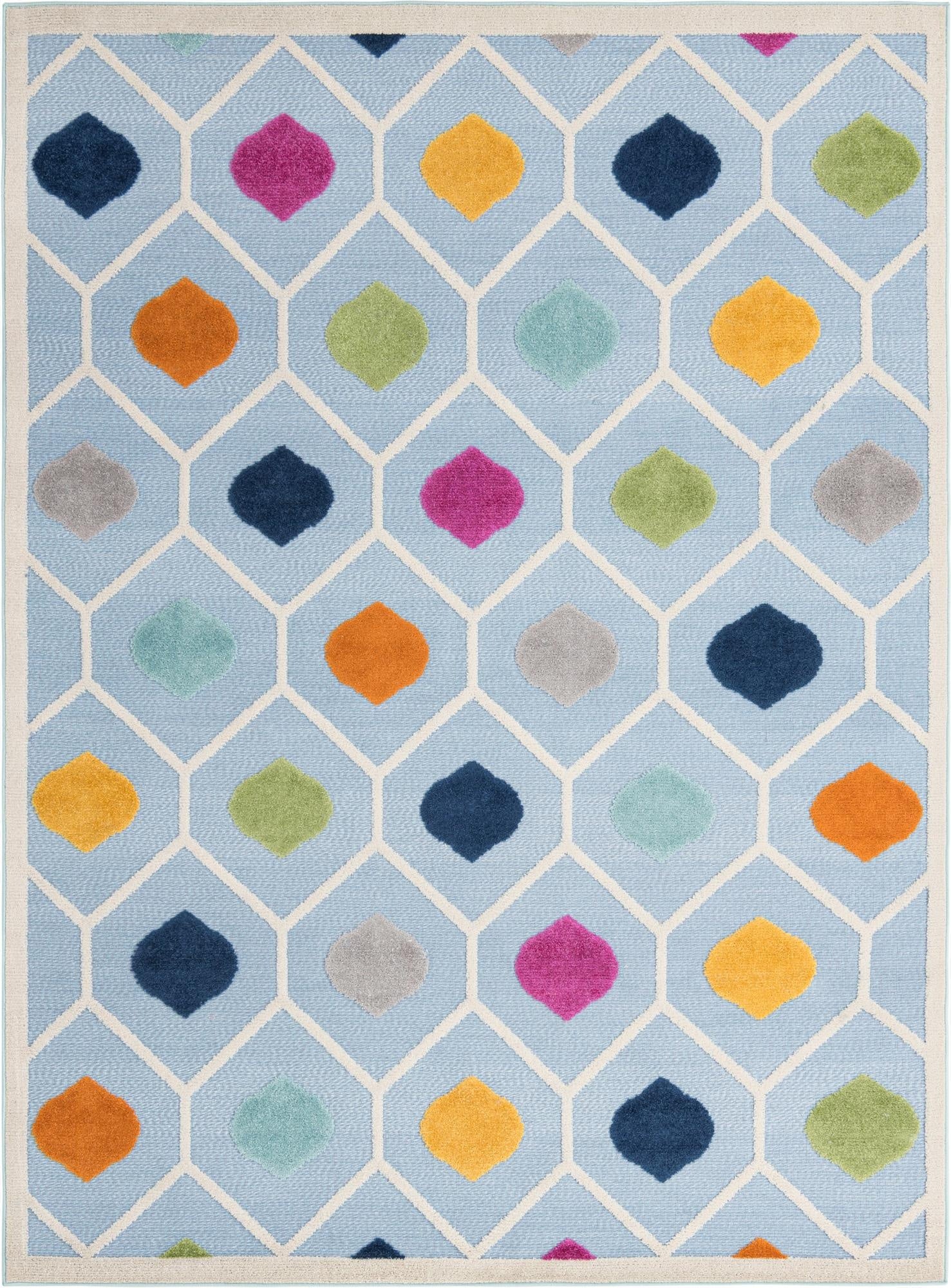 Primary image 7' x 10'  Washable Aruba Indoor / Outdoor Rug