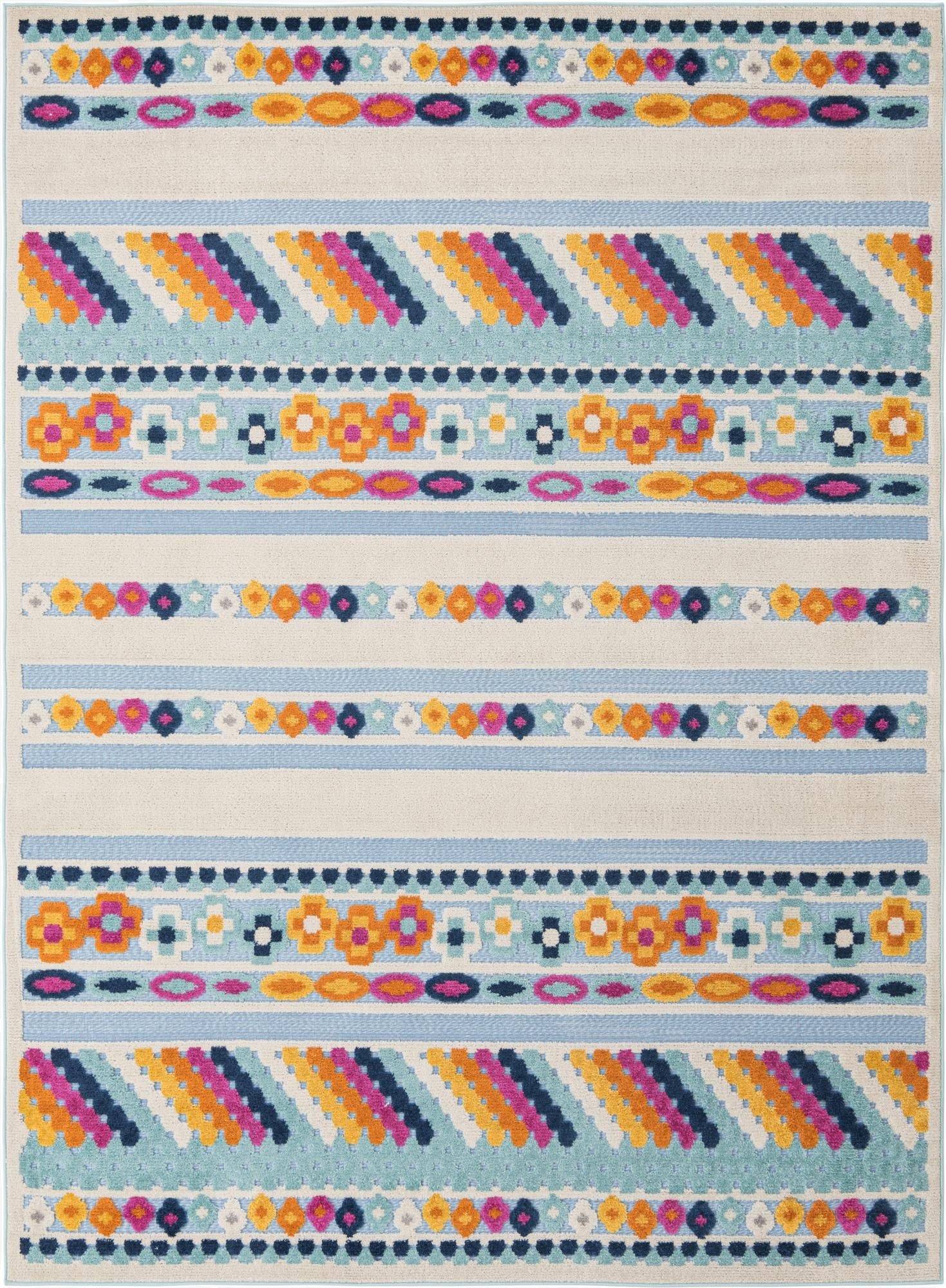 7' x 10'  Washable Aruba Indoor / Outdoor Rug