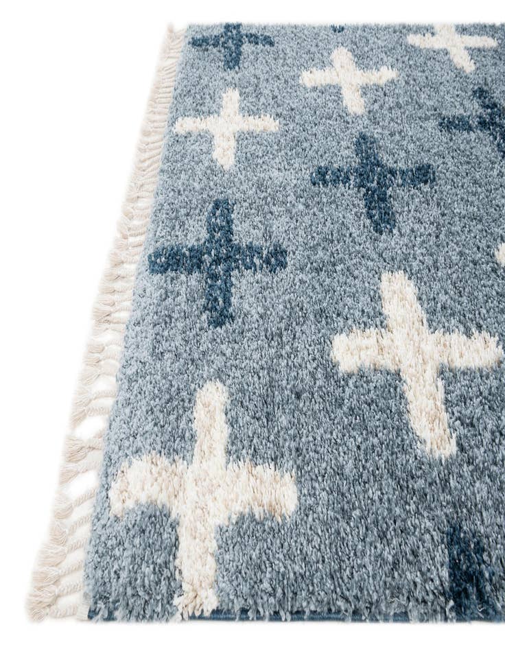 Detail image of 5' 3 x 7' 8 Athena Shag Rug