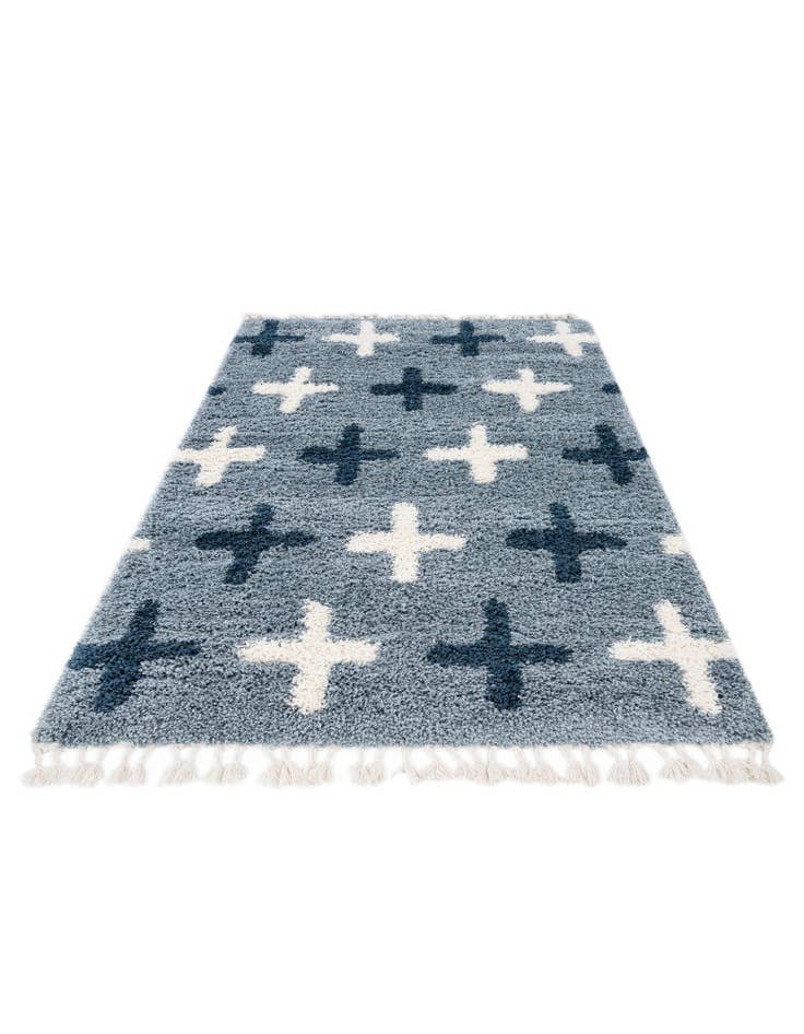 Detail image of 5' 4 x 7' 7 Athena Shag Rug