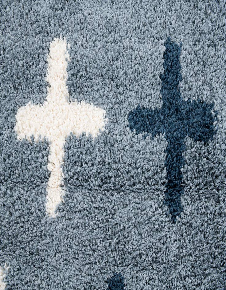 Detail image of 5' 4 x 7' 7 Athena Shag Rug