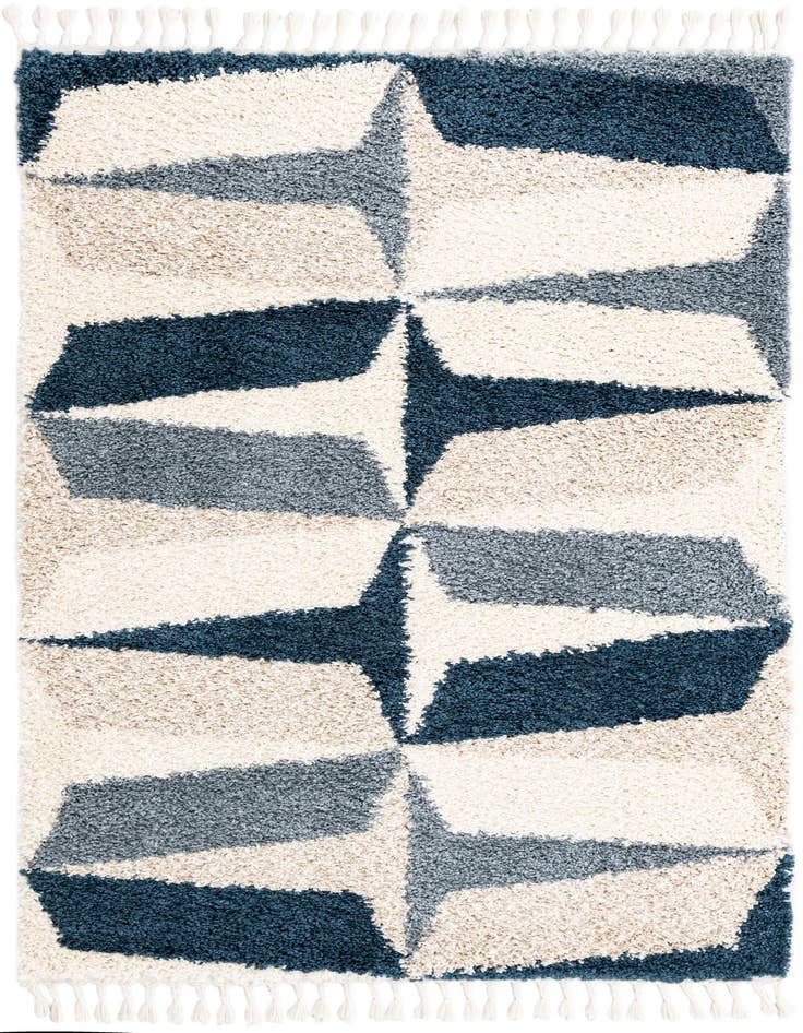 Detail image of 5' x 8' Athena Shag Rug