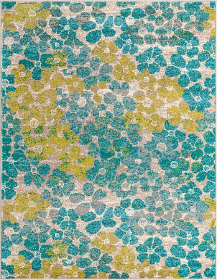 Detail image of 5' 3 x 8' Azalea Rug