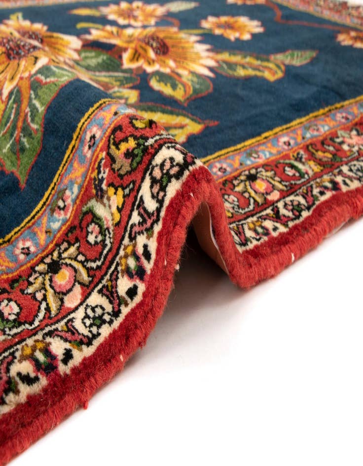 Detail image of 3' 5 x 4' 10 Hand Knotted Bachtiar Persian Wool Rug