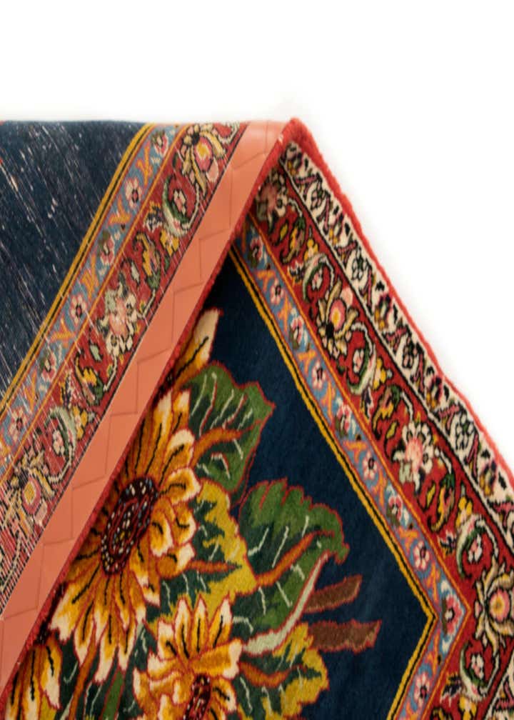 3' 5 x 4' 10 Hand Knotted Bachtiar Persian Wool Rug