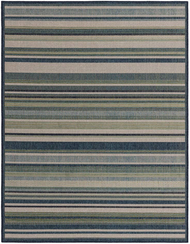 Detail image of 5' 3 x 7' 7 Easy-Clean Baja Indoor / Outdoor Rug