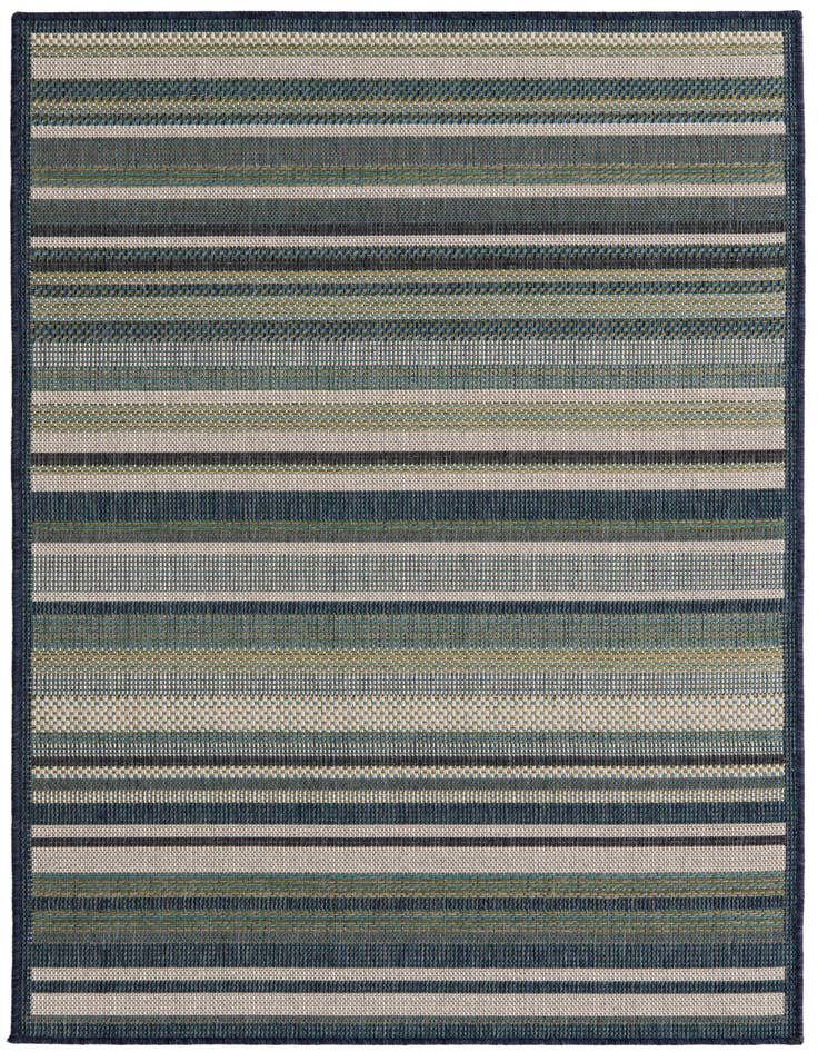 Detail image of 4' x 6' Easy-Clean Baja Indoor / Outdoor Rug