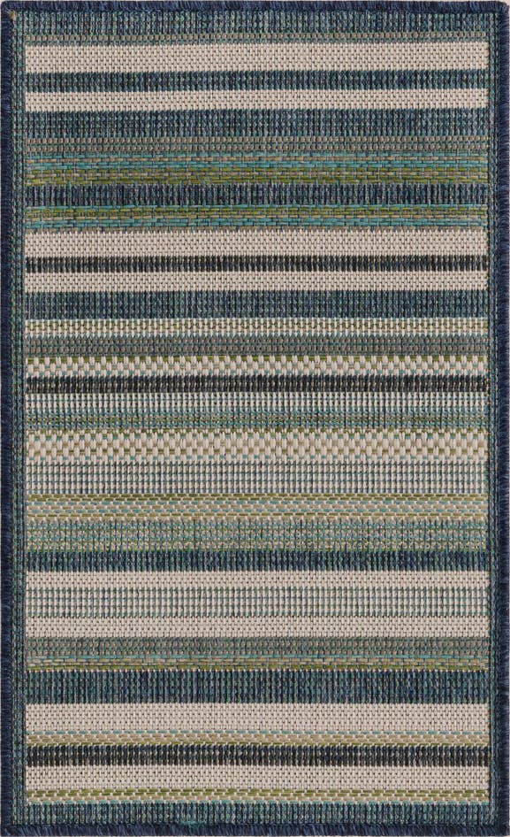 Detail image of 2' x 3' Easy-Clean Baja Indoor / Outdoor Rug