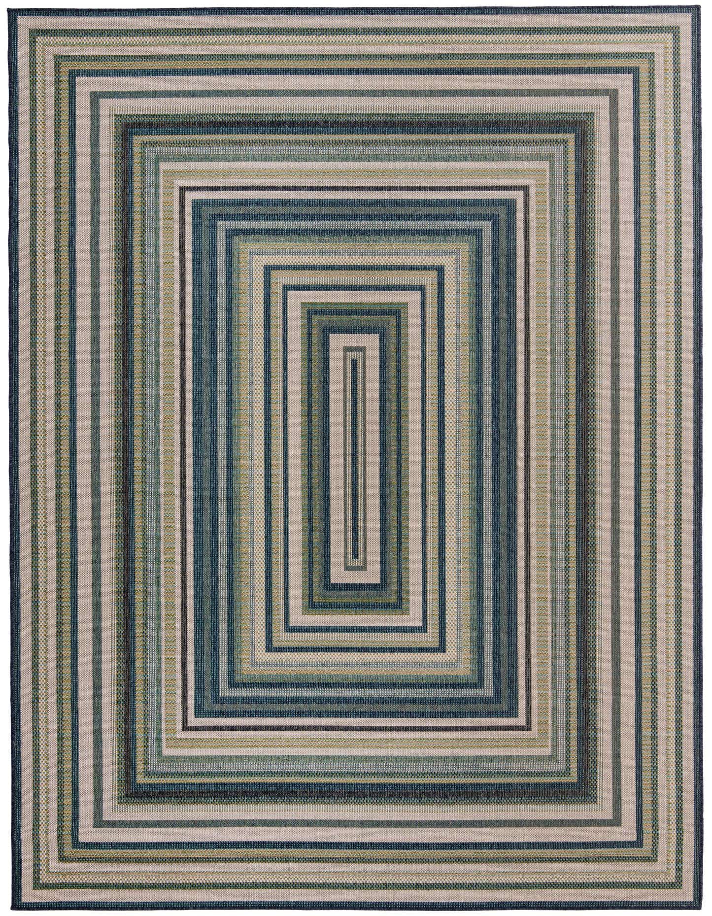 9' x 12' Easy-Clean Baja Indoor / Outdoor Rug